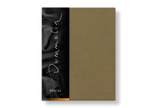 Drap-housse Dommelin Uni Percale 200TC 507 Bronze 120x200/30