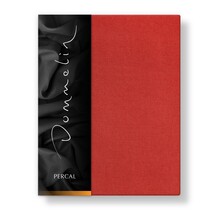 Drap-housse Dommelin Uni Percale 200TC 577 Terracotta 140x200/30