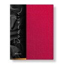 Dommelin Drap-housse Dommelin Uni Percale 200TC 579 Cerise 180x200/30