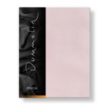 Drap-housse Dommelin Uni Percale 200TC 530 Rose clair 200x200/30