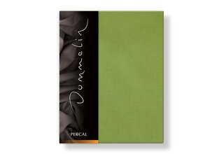 Drap-housse Dommelin Uni Percale 200TC 586 Vert 120x200/30