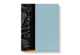 Drap-housse Dommelin Uni Percale 200TC 591 Bleu Pastel 200x200/30