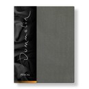 Dommelin Drap-housse Dommelin Uni Percale 200TC 554 Gris Ardoise 200x200/30
