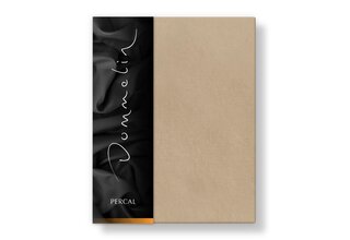 Drap-housse Dommelin Uni Percale 200TC 549 Café 200x200/30