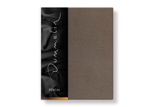 Drap-housse Uni Percale 200TC 534 Muscade 80x210/30