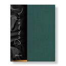 Dommelin Drap-housse Dommelin Uni Percale 200TC 536 Vert antique 160x220/30
