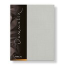 Dommelin Drap-housse Dommelin Uni Percale 200TC 523 Argent 105x210/30