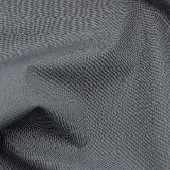 Drap-housse Dommelin Uni Percale 200TC 555 Gris Éléphant 100x210/30