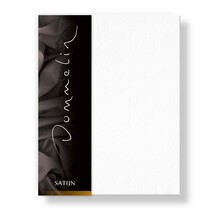 Drap-housse Dommelin Uni Satin 300TC 510 Blanc 80x210/30