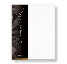 Drap-housse Dommelin Uni Satin 300TC 510 Blanc 160x220/30