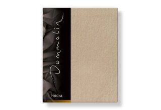 Drap-housse Uni Satin 300TC 549 Café 120x200/30