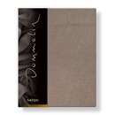 Dommelin Drap-housse Dommelin Uni Satin 300TC 534 Muscade 180x220/30
