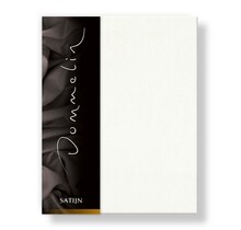 Drap-housse Dommelin Uni Satin 300TC 528 Écru 120x220/30