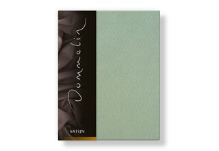 Drap-housse Uni Satin 300TC 551 Vert Sapin 100x210/30