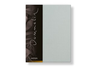 Drap-housse Uni Satin 300TC 523 Argent 180x210/30