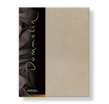Drap-housse Uni Satin 300TC 514 Kaki 90x220/30