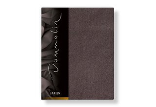 Drap-housse Dommelin Uni Satin 300TC 557 Marron 140x200/30