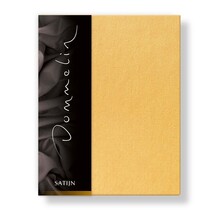 Drap-housse Uni Satin 300TC 546 Ocre Jaune 140x200/30