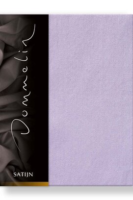 Dommelin Hoeslaken Uni Satijn 300TC 581 Lila 80x200/30