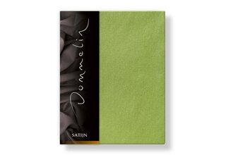 Drap-housse Uni Satin 300TC 586 Vert 160x200/30