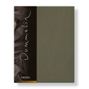 Dommelin Drap-housse Dommelin Uni Satin 300TC 589 Olive 100x200/30