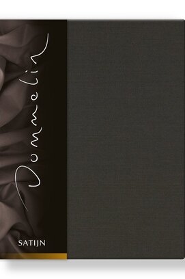 Drap-housse Uni Satin 300TC 508 Argile 120x200/30