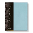 Dommelin Drap-housse Dommelin Uni Satin 300TC 591 Bleu Pastel 120x200/30