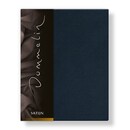 Dommelin Drap-housse Uni Satin 300TC 540 Bleu Nuit 120x200/30