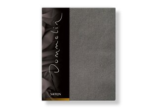 Drap-housse Dommelin Uni Satin 300TC 554 Gris Ardoise 120x200/30