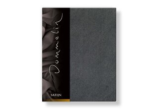 Drap-housse Dommelin Uni Satin 300TC 585 Gris Foncé 120x220/30