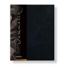 Dommelin Drap-housse Dommelin Uni Satin 300TC 533 Noir 160x220/30