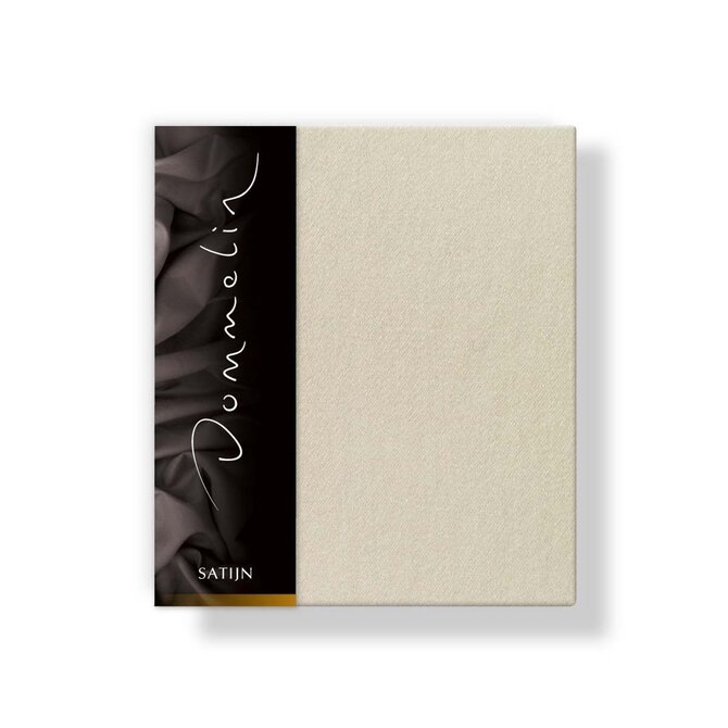 Taie d'oreiller Dommelin Uni Satin 300TC 514 Camel 80x80
