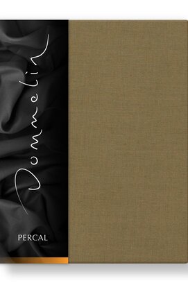 Dommelin Drap Uni Percale 200TC 507 Bronze 160x270 cm