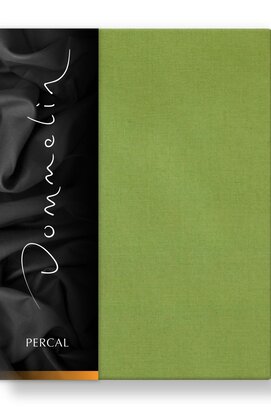 Dommelin Drap Uni Percale 200TC 586 Vert 270x300 cm
