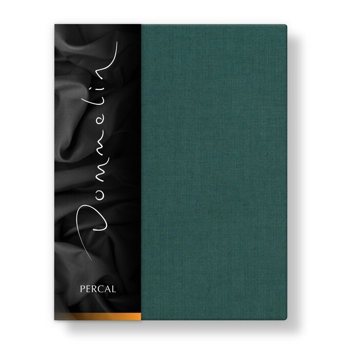 Dommelin Drap Uni Percale 200TC 536 Vert Antique 200x270 cm