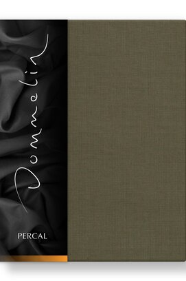 Dommelin Drap Uni Percale 200TC 589 Olive 240x270 cm