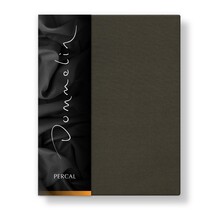 Dommelin Laken Uni Percal 200TC 508 Leem 200x270 cm