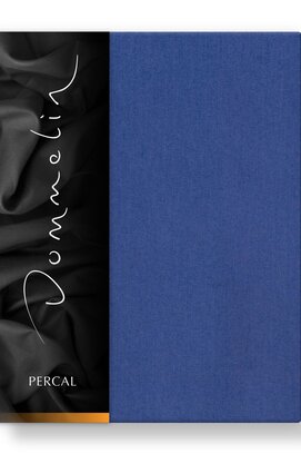 Dommelin Drap Uni Percale 200TC 576 Bleu Jean 270x300 cm