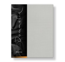Dommelin Drap Uni Percale 200TC 523 Argent 160x270 cm