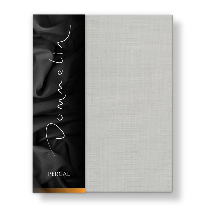 Dommelin Drap Uni Percale 200TC 523 Argent 200x270 cm