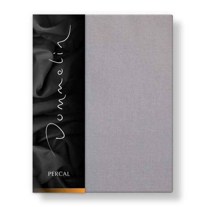 Dommelin Drap Uni Percale 200TC 584 Gris Souris 160x270 cm