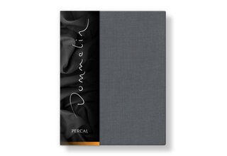 Dommelin Drap Uni Percale 200TC 555 Gris Éléphant 240x270 cm