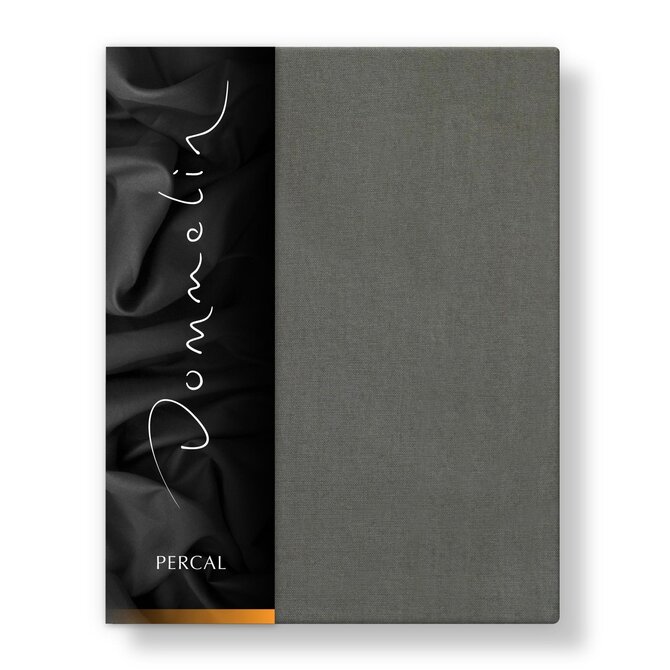 Dommelin Drap Uni Percale 200TC 554 Gris Ardoise 240x270 cm