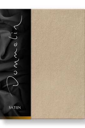 Dommelin Drap Uni Satin 300TC 549 Café 200x270 cm