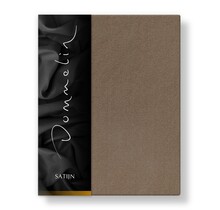 Dommelin Drap Uni Satin 300TC 574 Cappuccino 240x270 cm