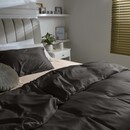 Dommelin Dommelin Drap Uni Satin 300TC 575 Choco 160x270 cm