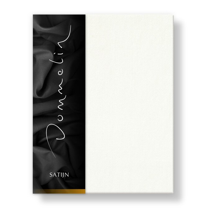 Dommelin Drap Uni Satin 300TC 528 Écru 200x270 cm