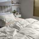 Dommelin Dommelin Drap Uni Satin 300TC 528 Écru 200x270 cm