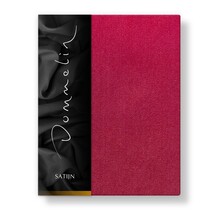 Dommelin Drap Uni Satin 300TC 579 Cerise 240x270 cm