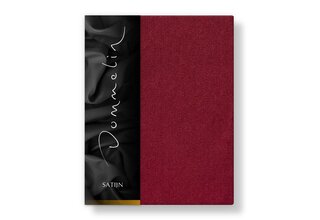 Dommelin Laken Uni Satijn 300TC 580 Rosso 160x270 cm